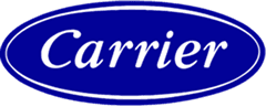 Carrier HVAC logo.