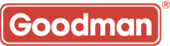 Goodman HVAC logo.