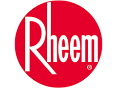 Rheem logo. Rheem logo.