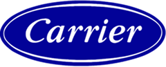 Carrier HVAC logo. Carrier HVAC logo.