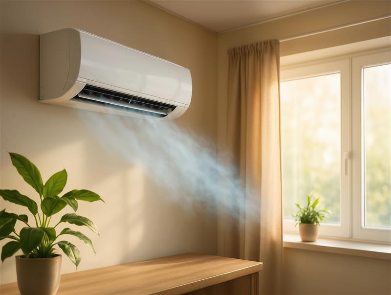 Wall-mounted mini split air conditioning unit Wall-mounted mini split air conditioning unit