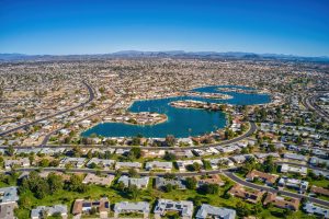 Aerial view of Sun City, AZ.